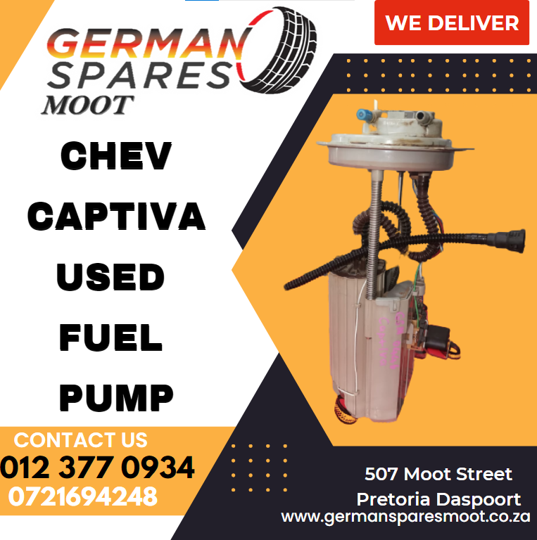 Chev Captiva Used Fuel Pump for Sale - Private Seller Chev Captiva Used Fuel Pump for Sale - Private Seller