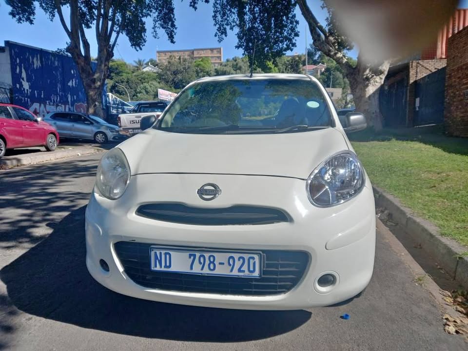 NISSAN MICRA 1.2 Petrol. 2014 Model, Manual, White Color, Mileage