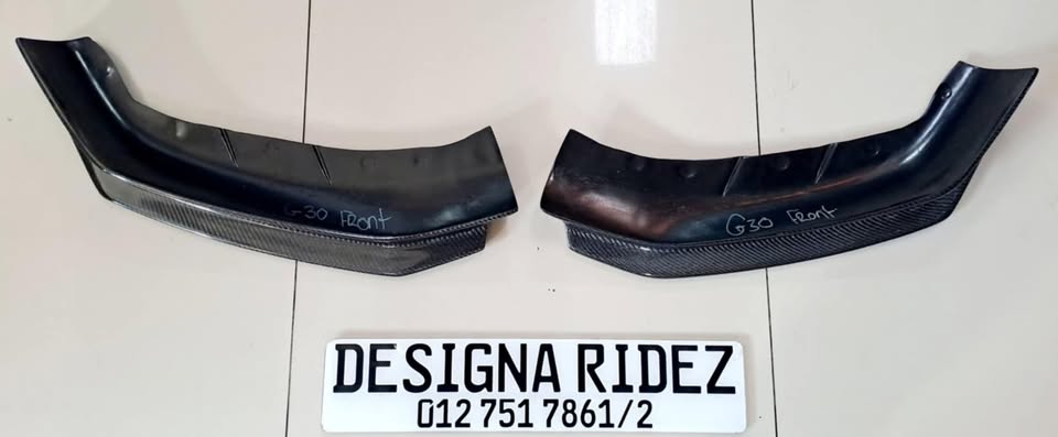 BMW G30 5-SERIES FRONT BUMPER CARBON FIBRE SPLITTERS NEW AVAILABLE - Private Seller BMW G30 5-SERIES FRONT BUMPER CARBON FIBRE SPLITTERS NEW AVAILABLE - Private Seller