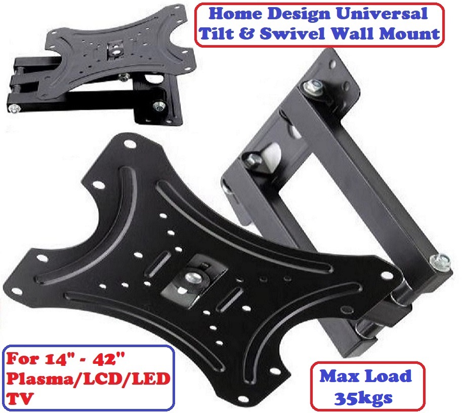 TV Wall Mount Bracket, Full Motion Cantilever Wall Mount 14 to 42 inches. NEW