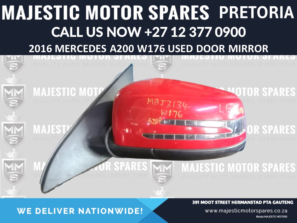 Mercedes A200 W176 Left door mirror used for sale - Private Seller Mercedes A200 W176 Left door mirror used for sale - Private Seller