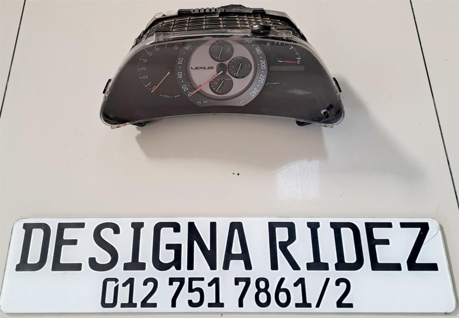 LEXUS IS200/IS250/RX400H INSTRUMENTAL AND DIGITAL CLUSTERS - Private Seller LEXUS IS200/IS250/RX400H INSTRUMENTAL AND DIGITAL CLUSTERS - Private Seller