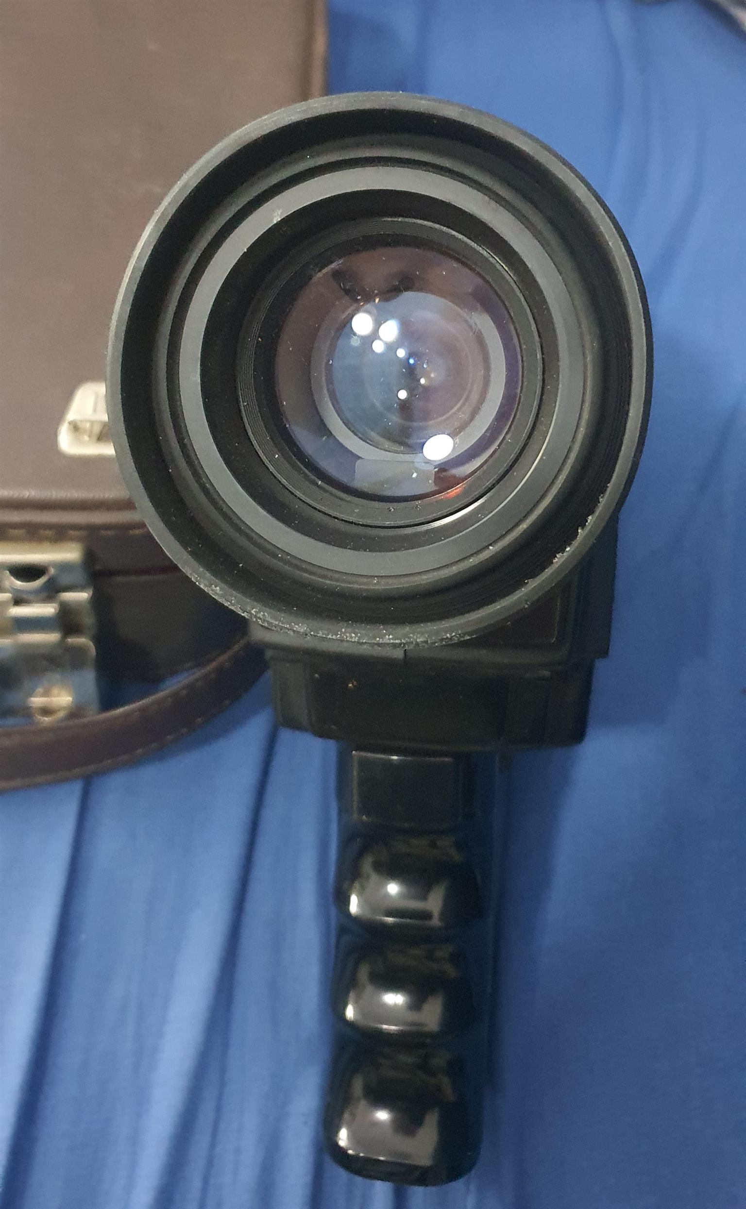 Sekonic 8 projector & Bolex 580 XL Sound 8mm camera (Super8) Vintage