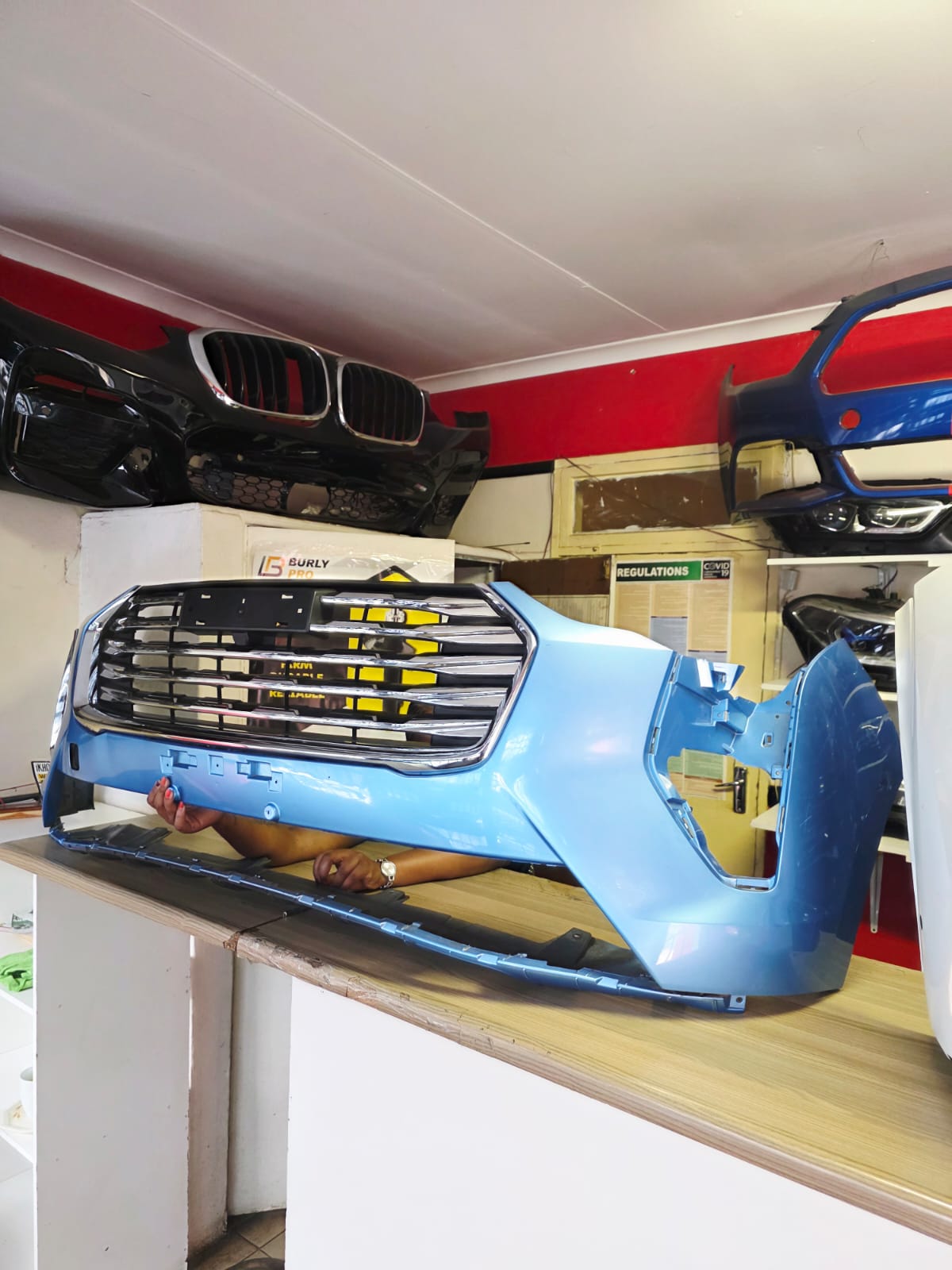 2023 FRONT BUMPER FOR SALE (BLUE) HAVAL JOLION - Private Seller 2023 FRONT BUMPER FOR SALE (BLUE) HAVAL JOLION - Private Seller