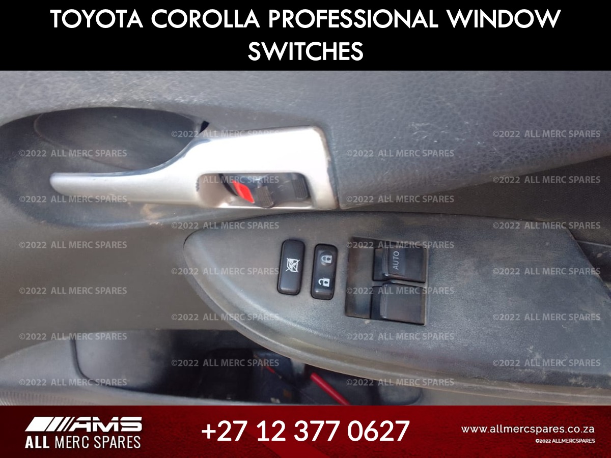 Used Toyota Corolla Professional Window Switch for Sale - Private Seller Used Toyota Corolla Professional Window Switch for Sale - Private Seller