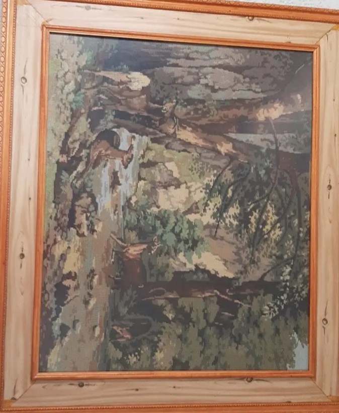 Vintage Handmade Tapestry for sale Vintage Handmade Tapestry for sale