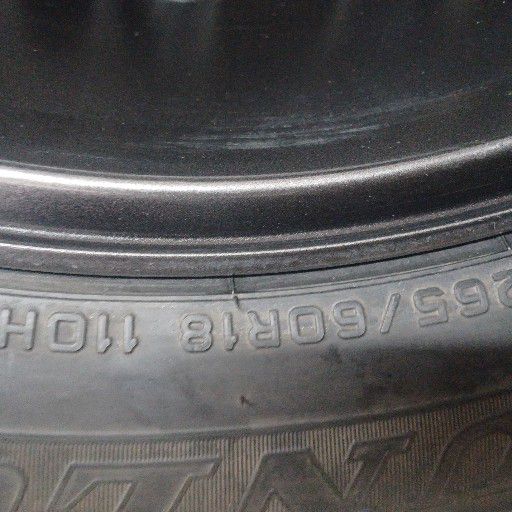 Toyota 18inch fortuna spare wheel