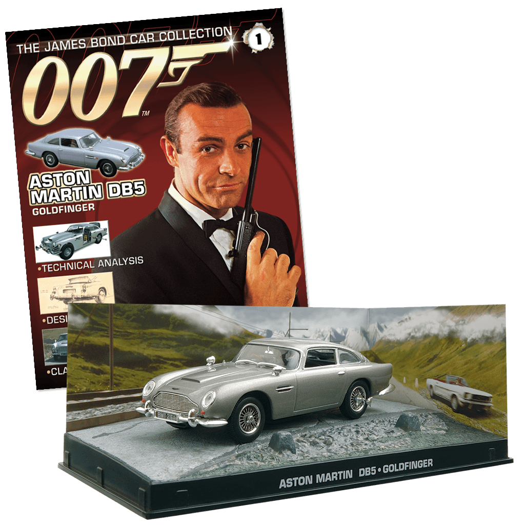 #1 el auto de James Bond Colección-Aston Martin DB5-Buscadores de oro