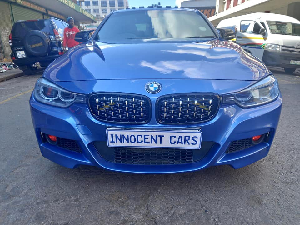 2014 BMW 320D DIESEL, AUTOMATIC TRANSMISSION, BLUE COLOUR, MILEAGE 90000KM