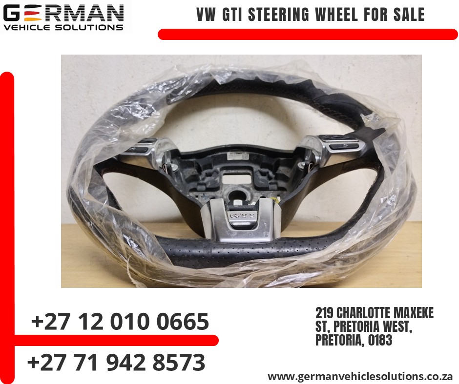 VW GTI steering wheel used – in good condition - Private Seller VW GTI steering wheel used – in good condition - Private Seller