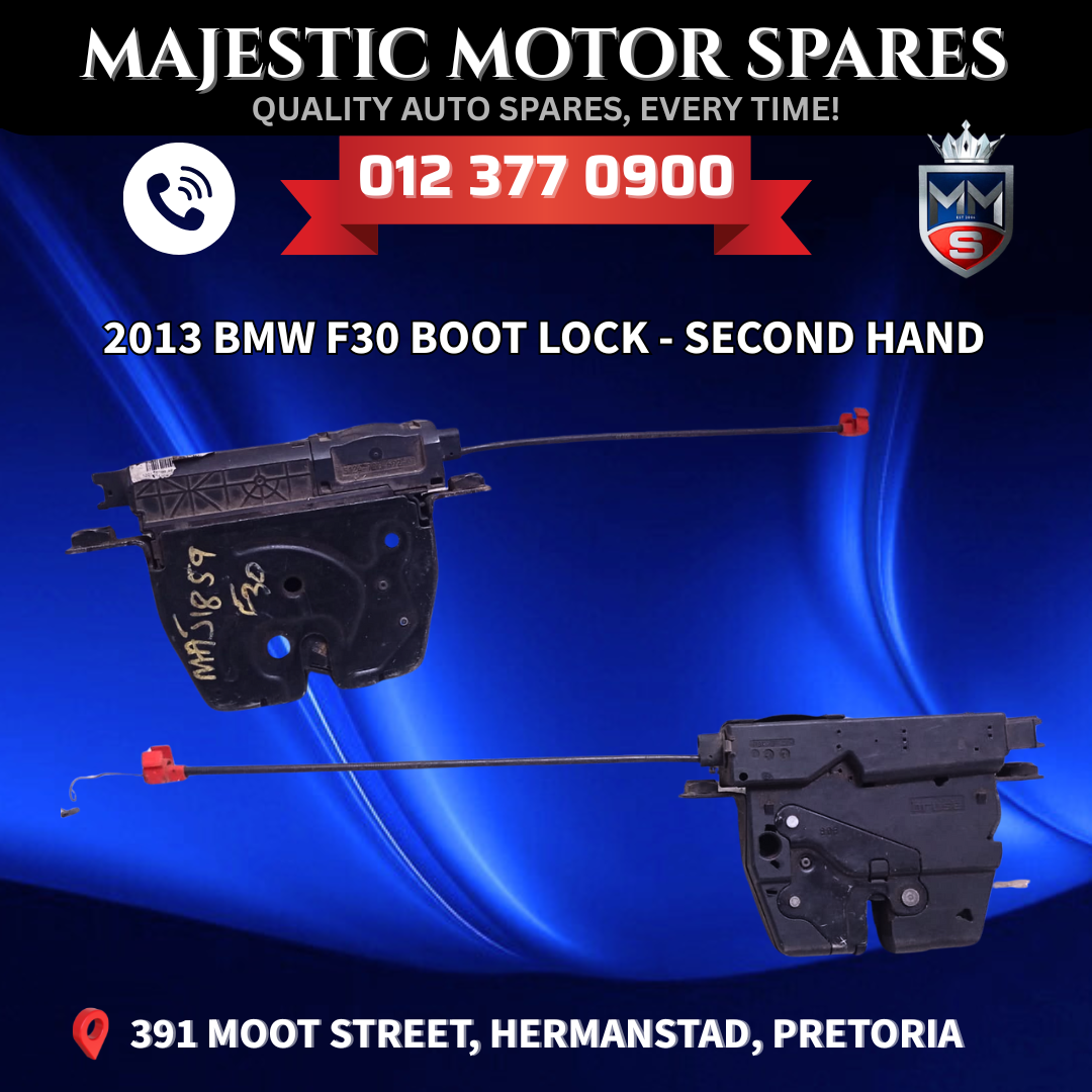 BMW F30 Boot Lock for Sale – Used - Private Seller BMW F30 Boot Lock for Sale – Used - Private Seller