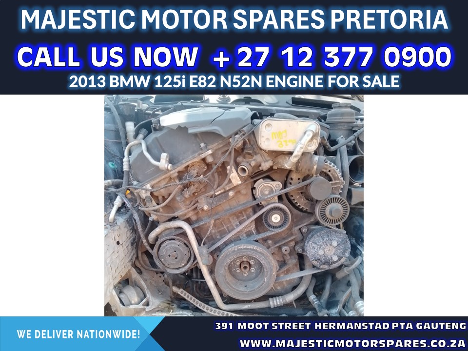 Bmw 125i E82 engine for sale South Africa - Private Seller Bmw 125i E82 engine for sale South Africa - Private Seller