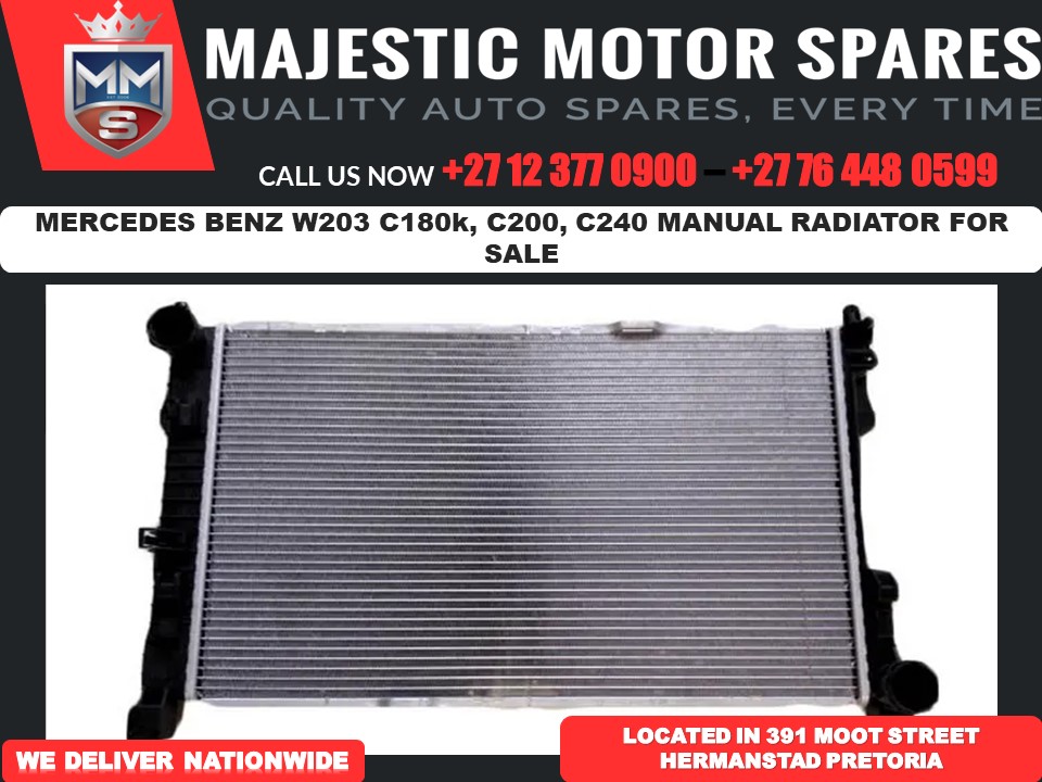 Mercedes Benz c class w203 manual radiator for sale new - Private Seller Mercedes Benz c class w203 manual radiator for sale new - Private Seller