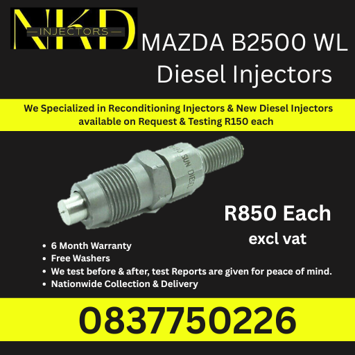 MAZDA B2500 WL DIESEL INJECTOR FOR SALE - Private Seller MAZDA B2500 WL DIESEL INJECTOR FOR SALE - Private Seller