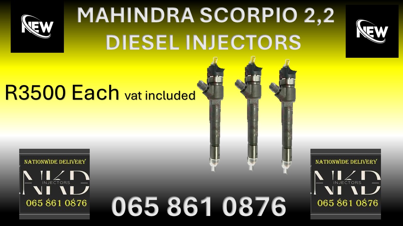 DIESEL INJECTORS FOR SALE FOR MAHINDRA SCORPIO 2.2 - Private Seller DIESEL INJECTORS FOR SALE FOR MAHINDRA SCORPIO 2.2 - Private Seller