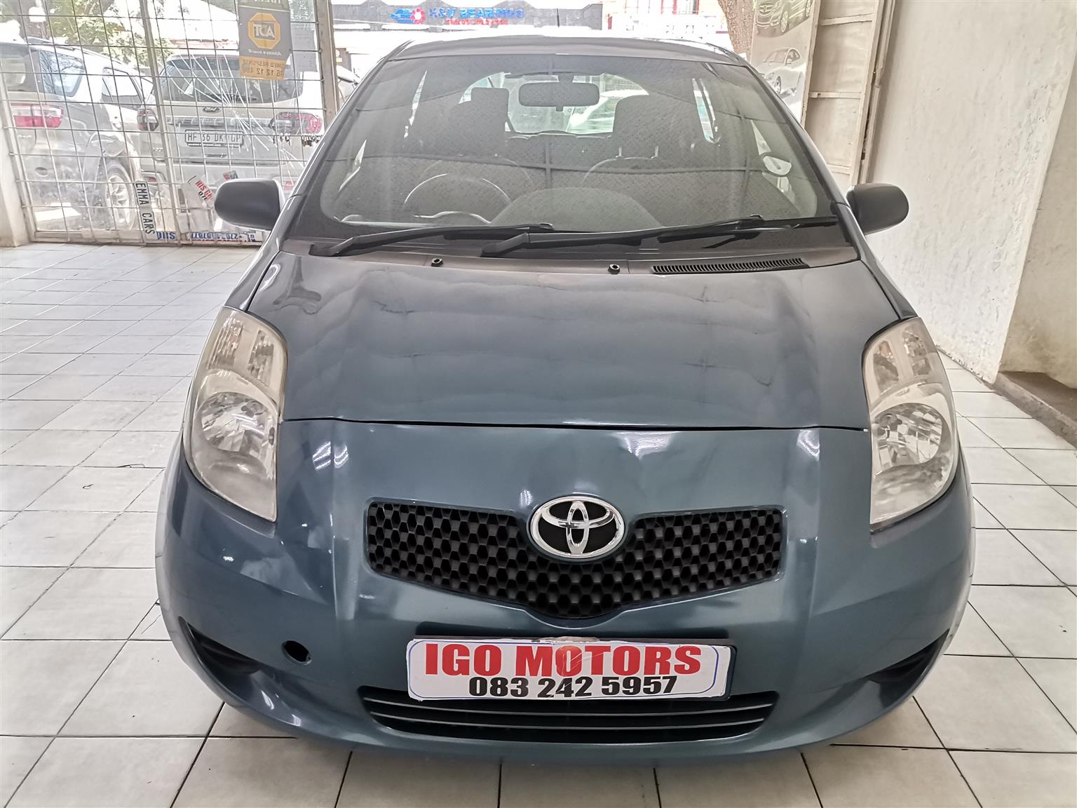 2008 TOYOTA YARIS 1.3 T3 MANUAL Mechanically perfect with Clothes Seat