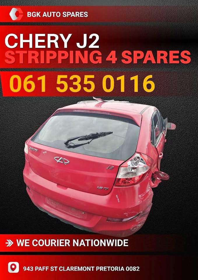 Chery J2 stripping 4 SPARES Call or WhatsApp me - Private Seller Chery J2 stripping 4 SPARES Call or WhatsApp me - Private Seller