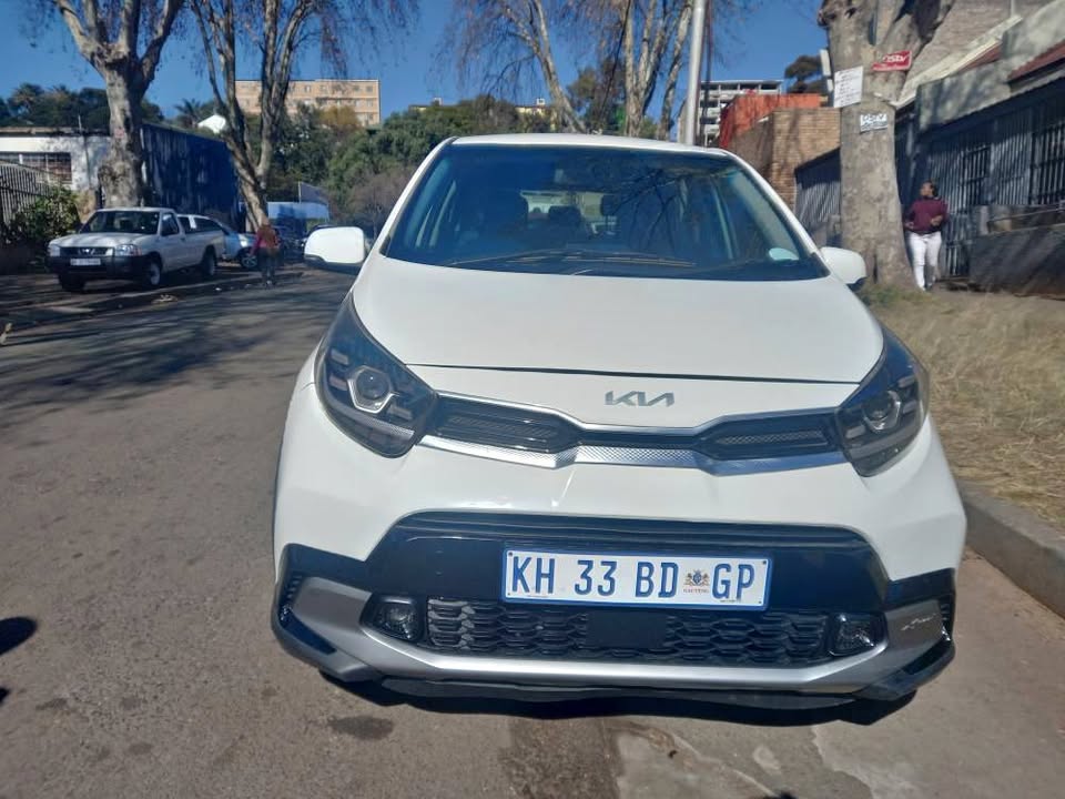 2021 Kia Picanto 1.2 Xline, Petrol, Automatic, White, Leather seats,Reverse camera