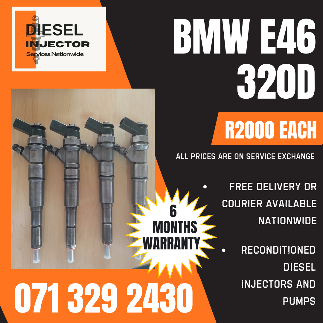 BMW E46 320D INJECTORS FOR SALE WITH WARRANTY - Private Seller BMW E46 320D INJECTORS FOR SALE WITH WARRANTY - Private Seller