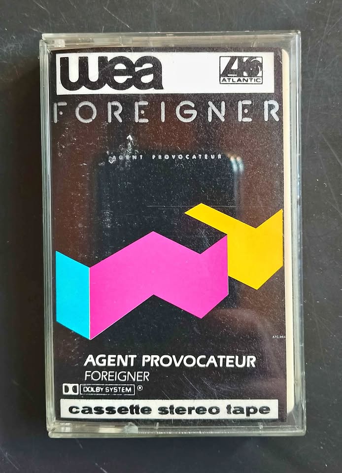 Foreigner – Agent Provocateur Cassette Tape Foreigner – Agent Provocateur Cassette Tape