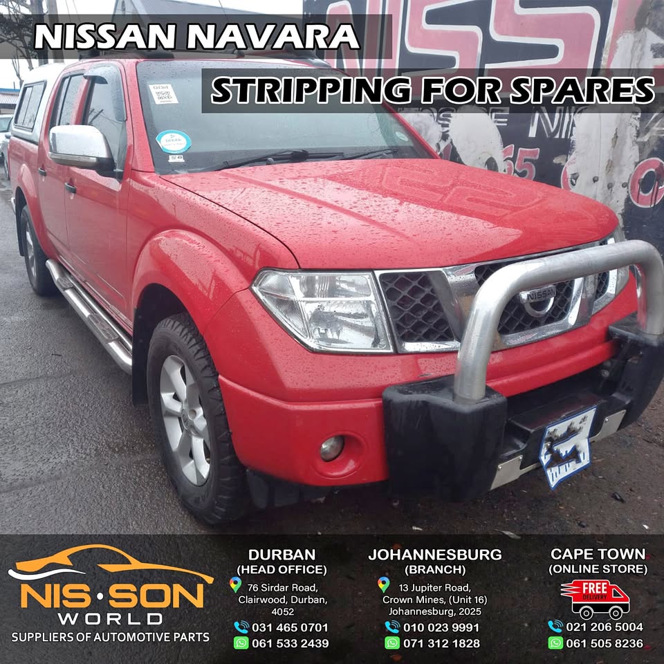 NAVARA STRIPPING FOR SPARES - Private Seller NAVARA STRIPPING FOR SPARES - Private Seller