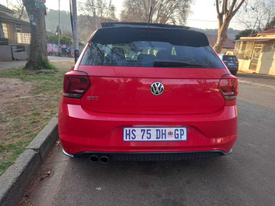 2019 VW Polo GTI 2.0 TSI Petrol, Automatic DSG, Red, 78000kms, R300,000. Sunroof, Reverse Camera.
