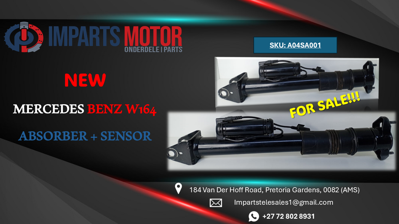MERCEDES BENZE W164 ABSORBER + SENSOR - Private Seller MERCEDES BENZE W164 ABSORBER + SENSOR - Private Seller