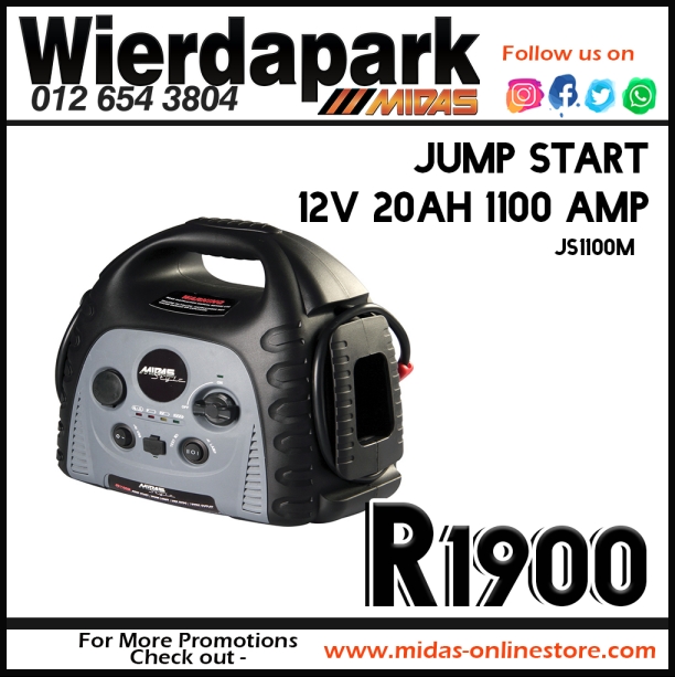 Jump Start 12V 20AH 1100