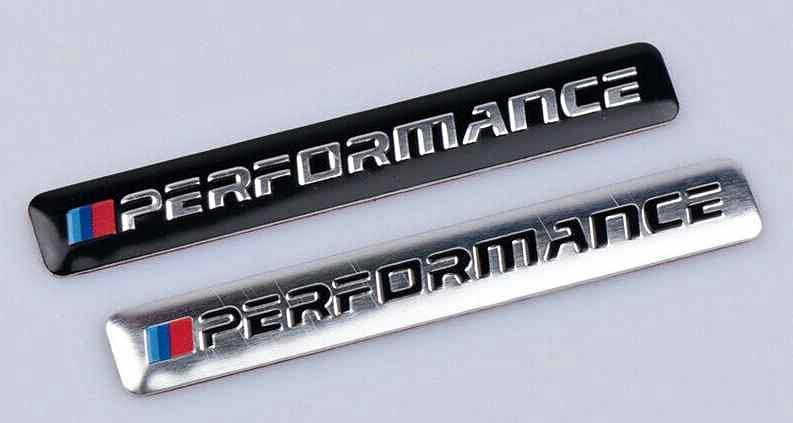 BMW M Performance aluminium badges emblems stickers - Private Seller