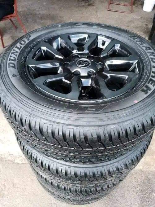 Toyota Legend 50 18inch mags with new 265/60/18 Dunlop set - Private Seller Toyota Legend 50 18inch mags with new 265/60/18 Dunlop set - Private Seller