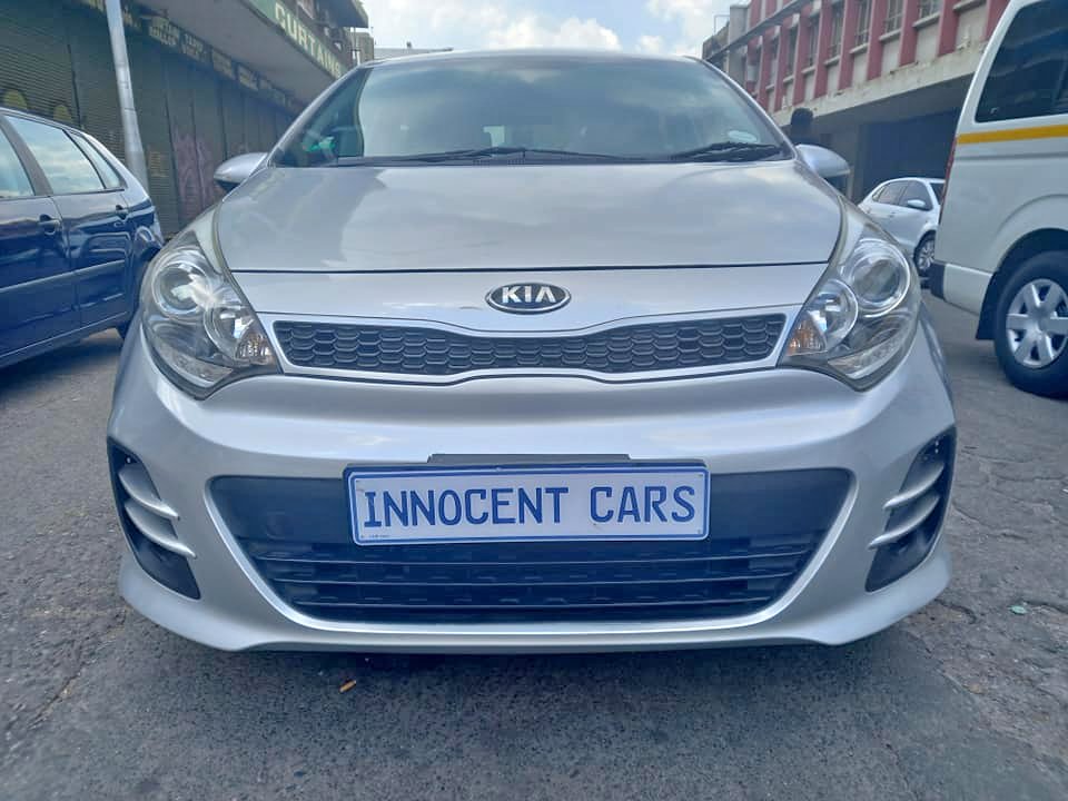 2017 KIA RIO 1.4 TEC, PETROL, MANUAL TRANSMISSION, SILVER COLOUR, 90000KM