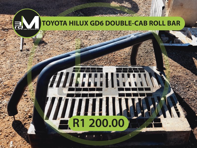 TOYOTA HILUX GD6 DOUBLE-CAB ROLL BAR - Private Seller TOYOTA HILUX GD6 DOUBLE-CAB ROLL BAR - Private Seller