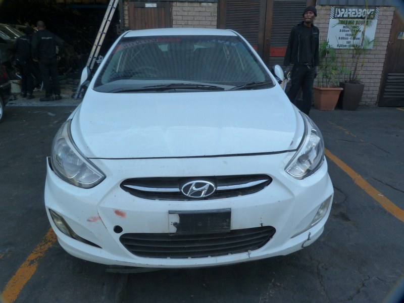 Hyundai Accent 1.6 GLS Fluid Manual White - 2017 STRIPPING FOR SPARES - Private Seller Hyundai Accent 1.6 GLS Fluid Manual White - 2017 STRIPPING FOR SPARES - Private Seller