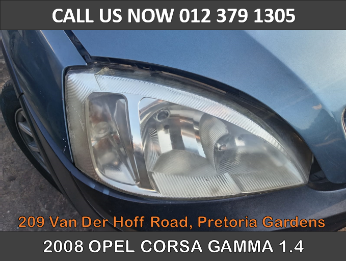 2008 OPEL CORSA GAMMA 1.4 SPARES FOR SALE - Private Seller 2008 OPEL CORSA GAMMA 1.4 SPARES FOR SALE - Private Seller
