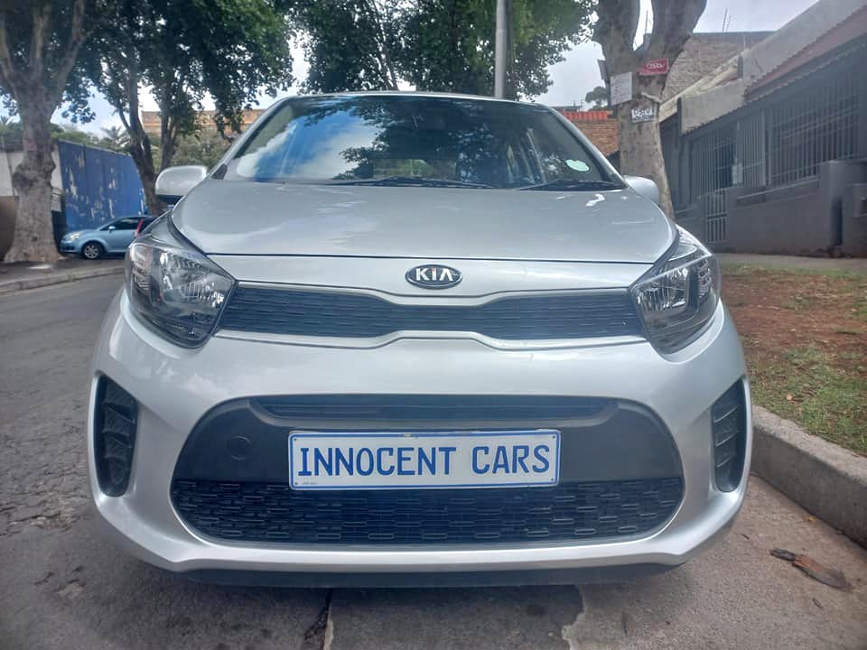 2021 KIA PICANTO 1.0 PETROL, MANUAL, SILVER COLOR, MILEAGE 64000KMS,  SERVICE BOOK,