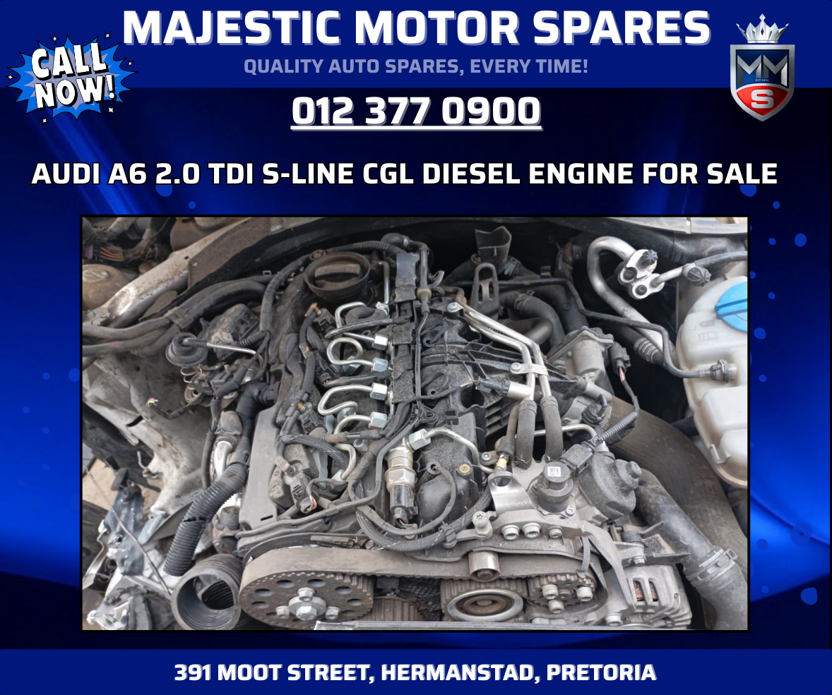 Second hand Audi A6 2.0 TDI CGL Diesel Engine for Sale - Private Seller