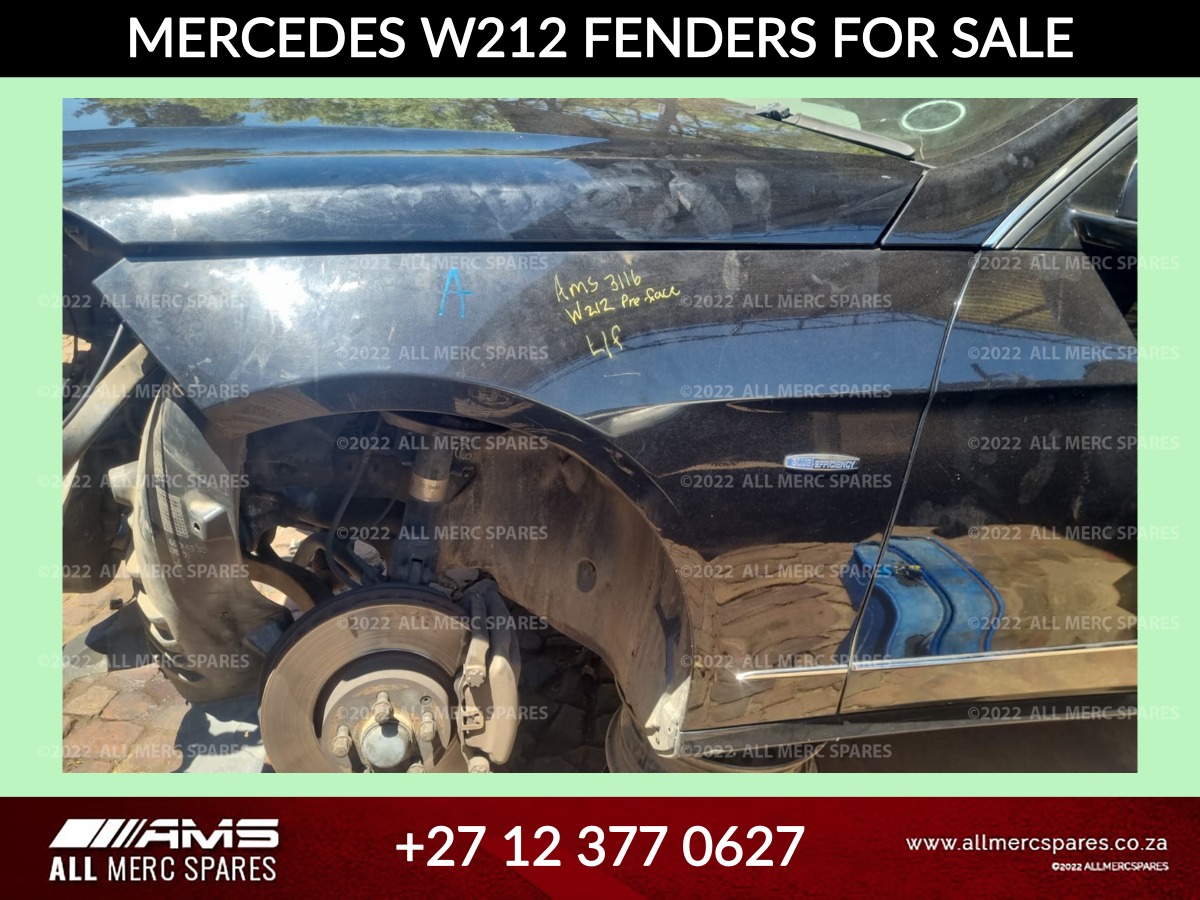 Used Mercedes W212 Fenders for Sale - Private Seller