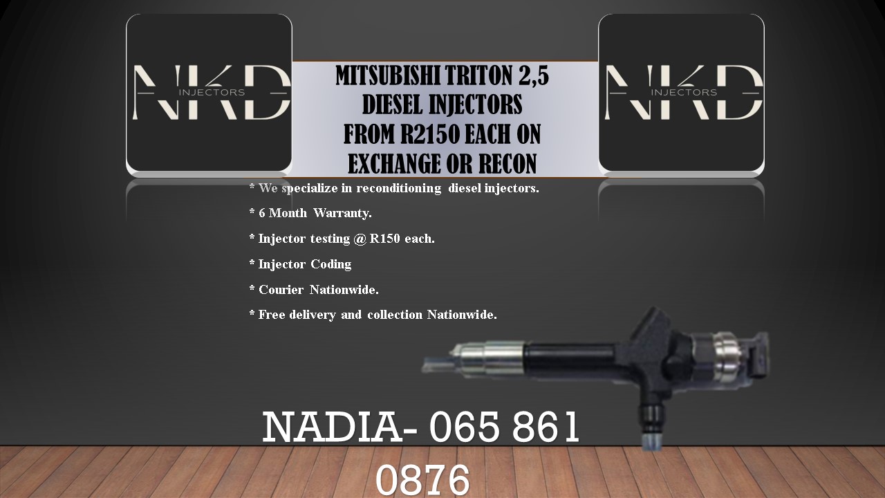 DIESEL INJECTORS FOR SALE FOR MITSUBISHI TRITON - Private Seller DIESEL INJECTORS FOR SALE FOR MITSUBISHI TRITON - Private Seller