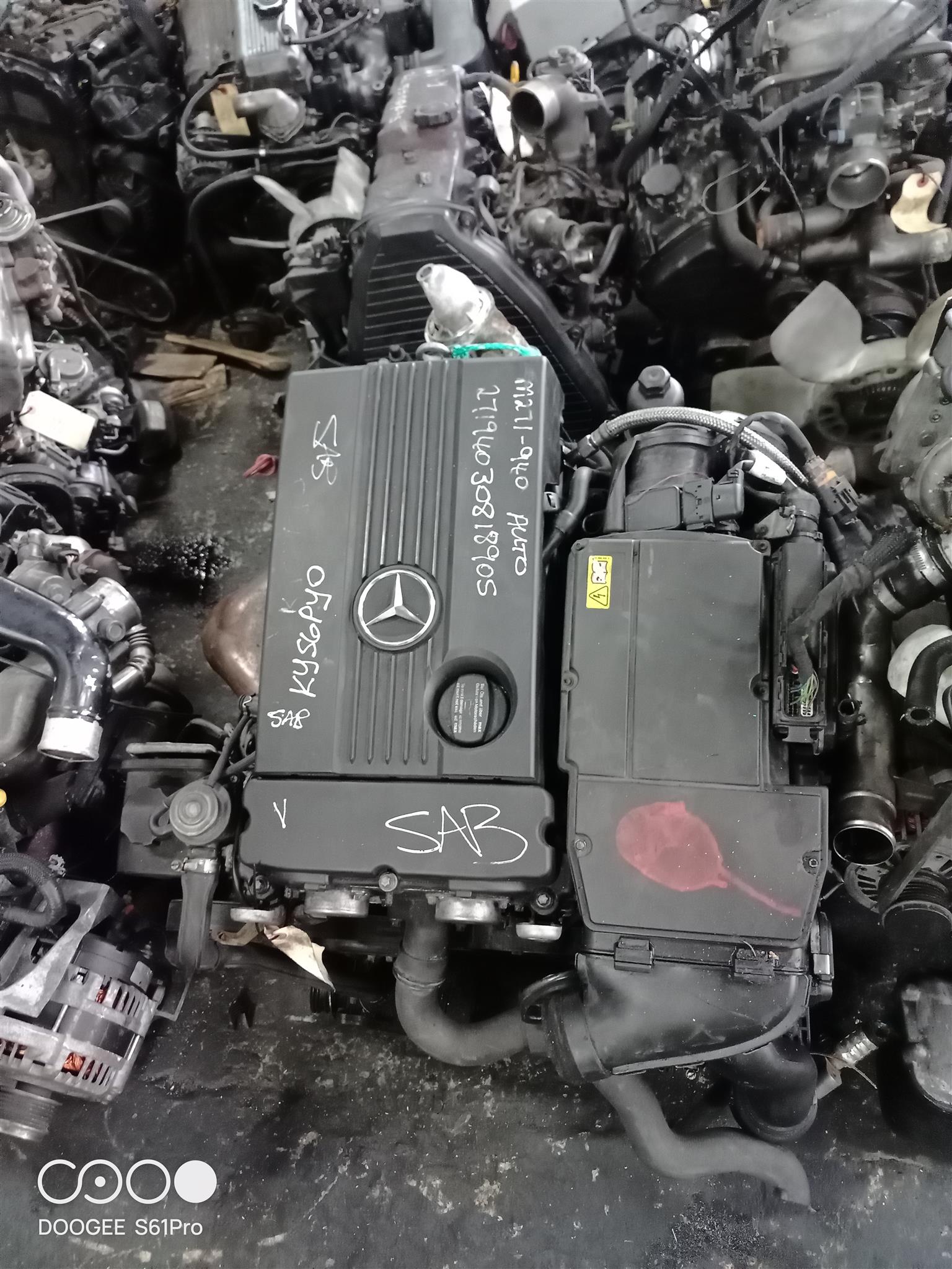 MERCEDES BENZ M271 COMPRESSOR ENGINES FOR SALE - Private Seller