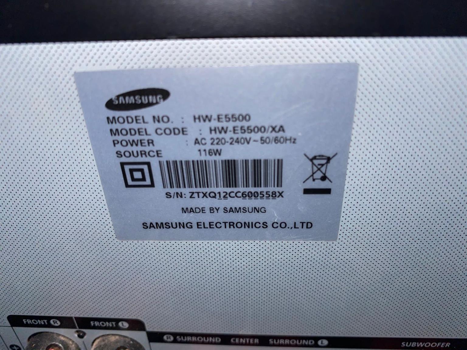 Samsung hifi System Home theatre system