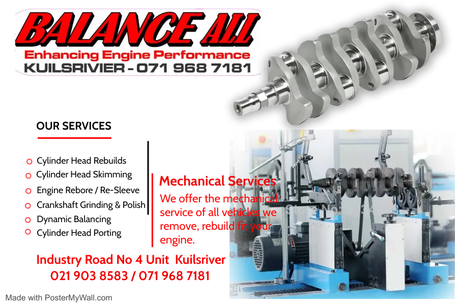 Balance of engine parts - Private Seller