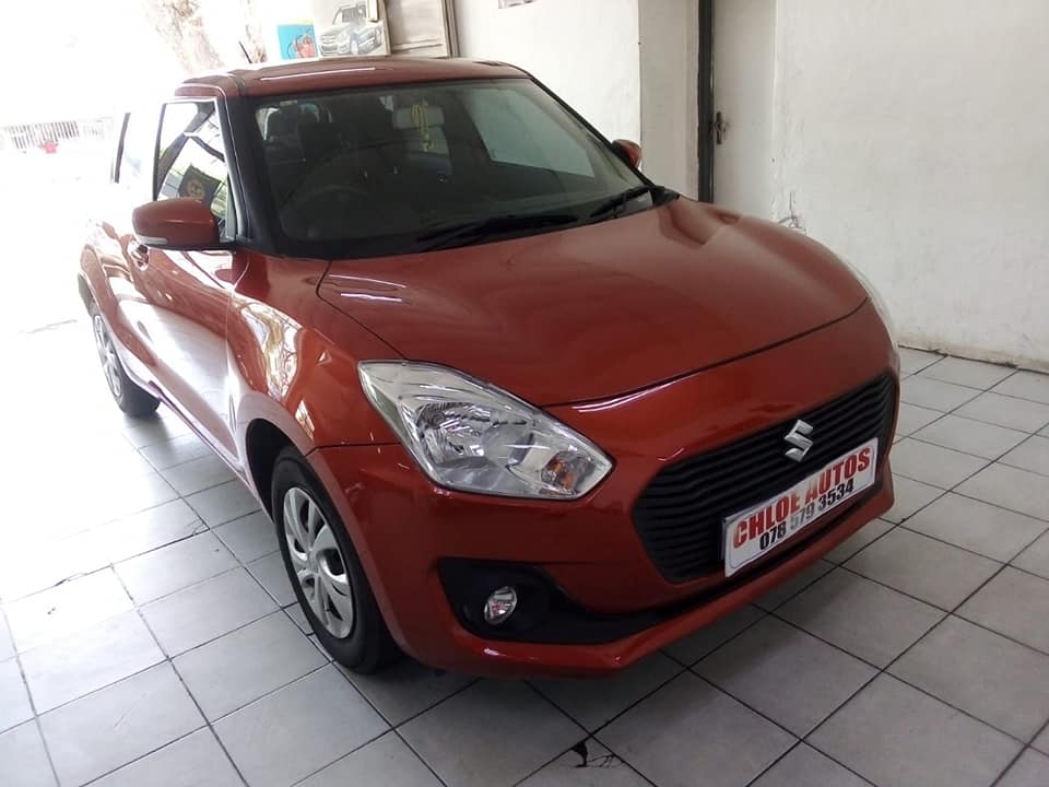 2021 SUZUKI SWIFT 1.2 GL 43 000km Orange Service Book