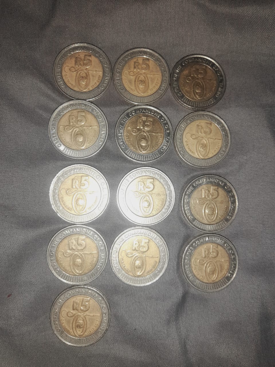 (203)R5 Mandela coins&old coins.only looking for a real buyer not fake buyers.
