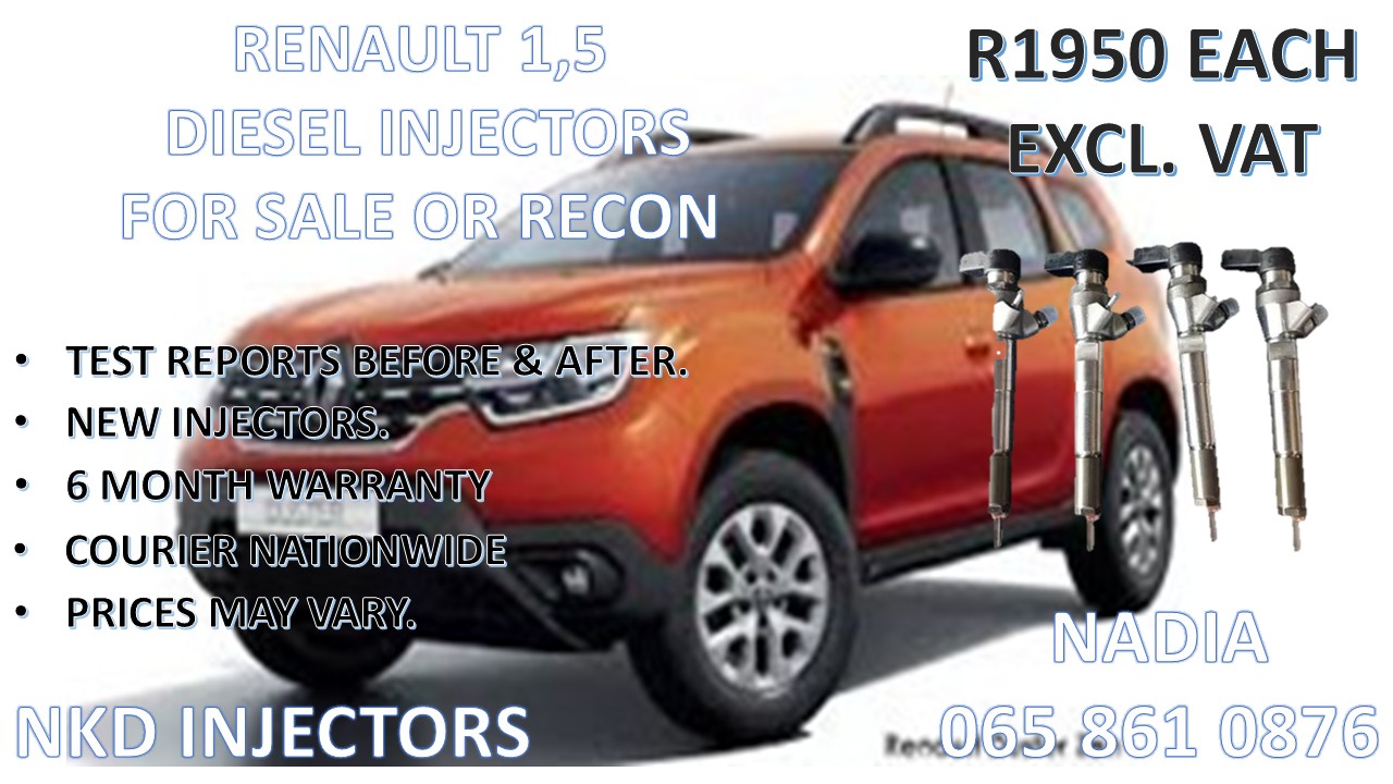 DIESEL INJECTORS FOR SALE FOR RENAULT 1.5 - Private Seller DIESEL INJECTORS FOR SALE FOR RENAULT 1.5 - Private Seller
