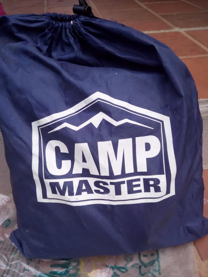 camp master blow up bed