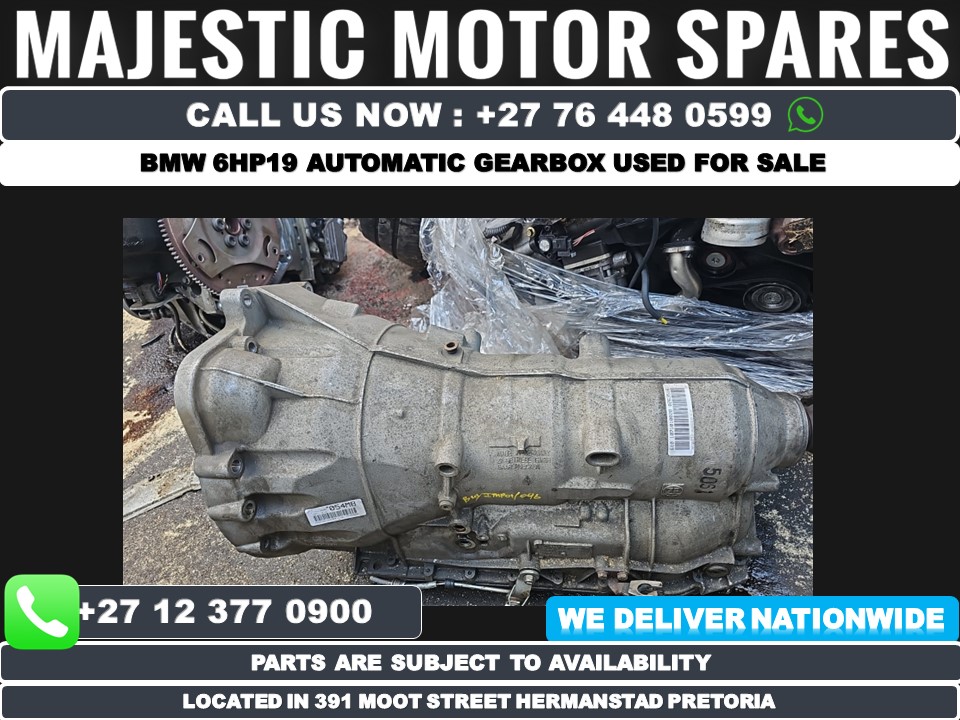 BMW 6HP19 automatic gearbox used for sale