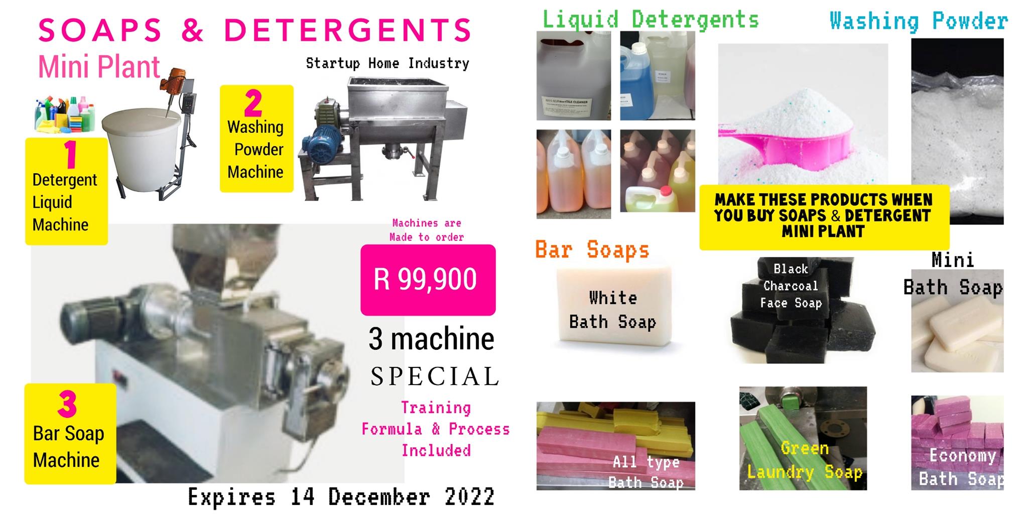 LAUNDRY SOAP MAKING MACHINE - Detergent Cake Making Machine Manufacturer  from Delhi