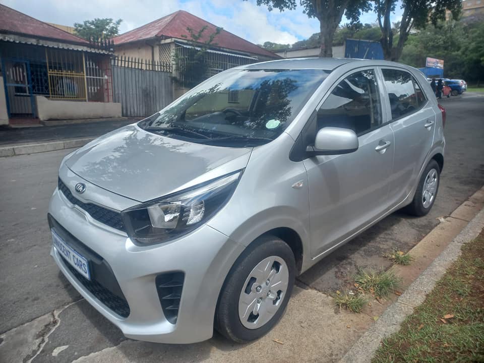 2021 KIA PICANTO 1.0 PETROL, MANUAL, SILVER COLOR, MILEAGE 64000KMS,  SERVICE BOOK,