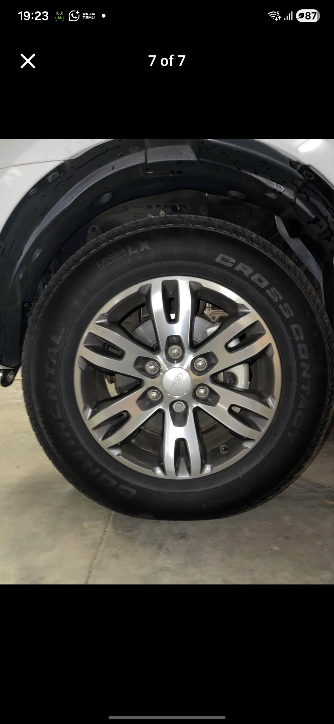OEM Ford Everest set of 4 18 Inch rims for sale - Private Seller OEM Ford Everest set of 4 18 Inch rims for sale - Private Seller