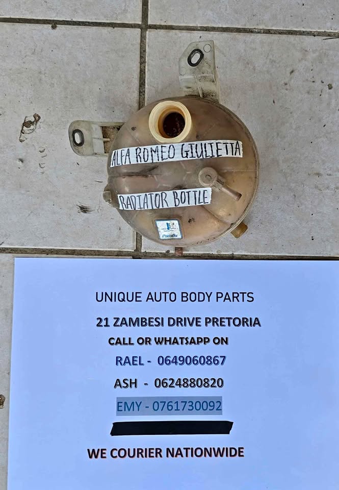 Alfa Romeo Giulietta Radiator Bottle - Private Seller Alfa Romeo Giulietta Radiator Bottle - Private Seller
